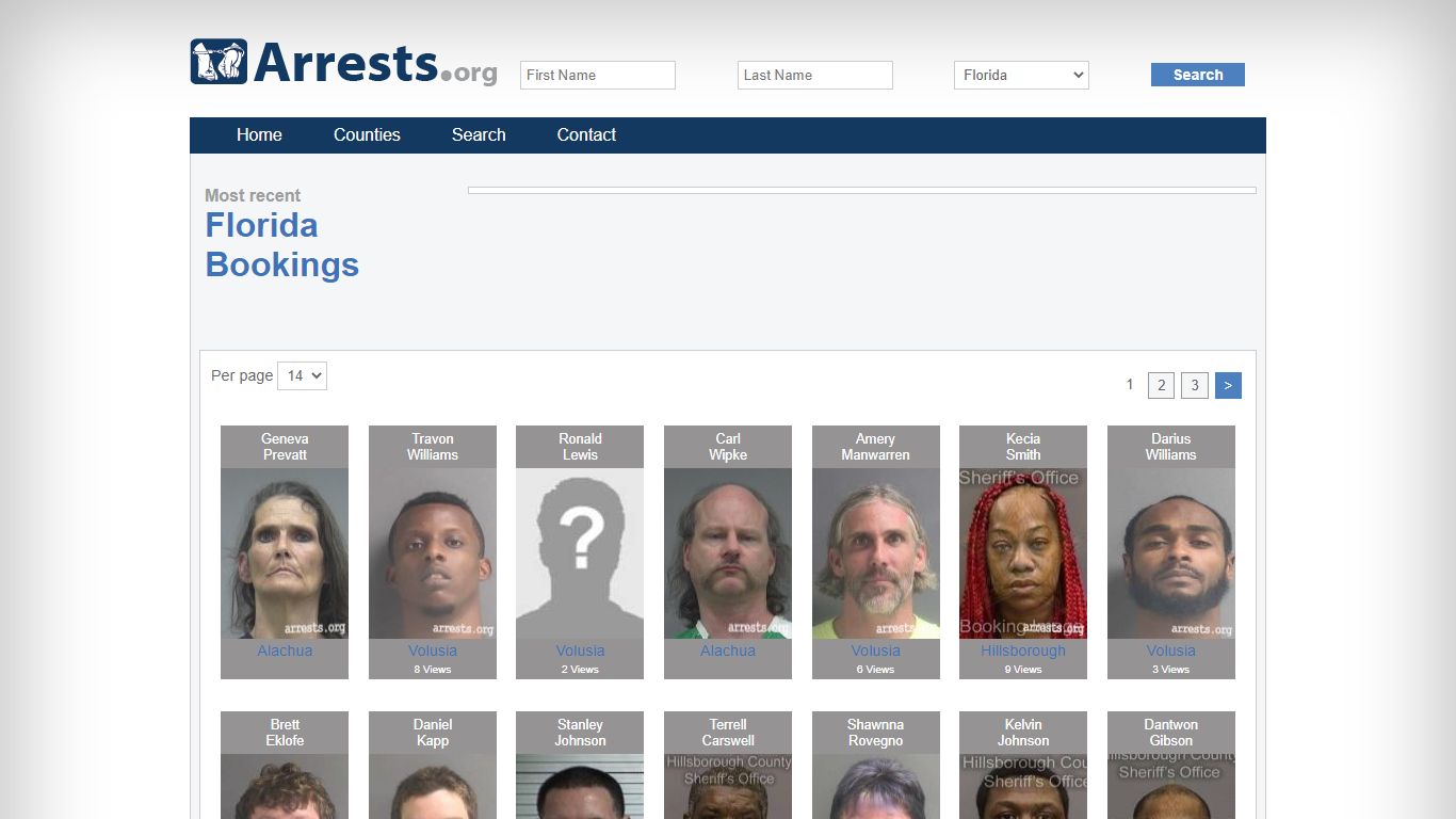 Florida Arrests and Inmate Search